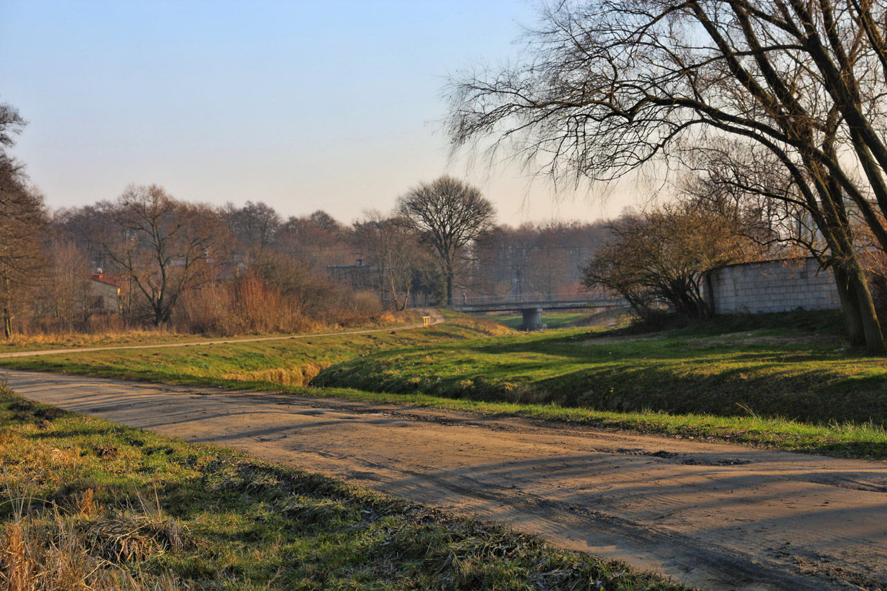 Most przy ul. Wojska Polskiego, 29.11.2014 r.