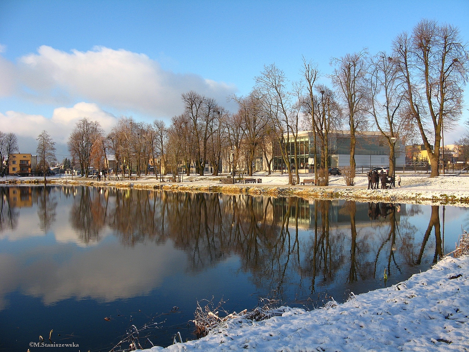 Jezirka w zimowej szacie, 26.12.2014 r.