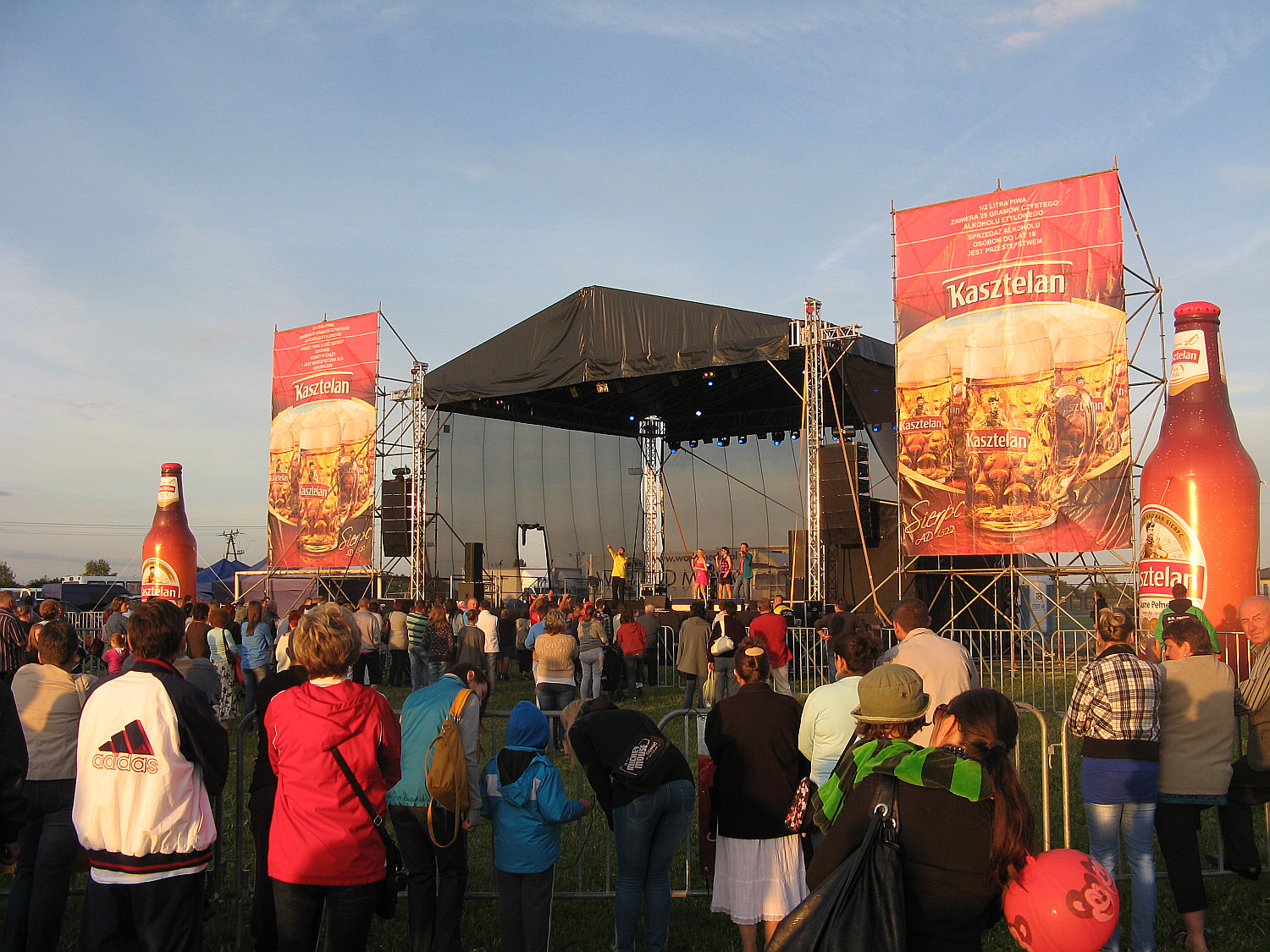 Biesiada Kasztelaska 2012. Scena koncertowa, 21.07.2012 r.