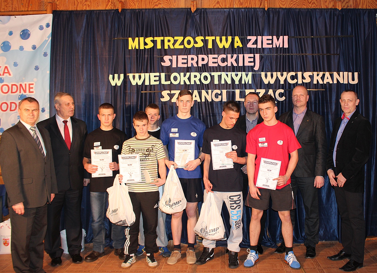 IV Mistrzostw Ziemi Sierpeckiej w Wielokrotnym Wyciskaniu Sztangi Lec, 6.02.2014 r.