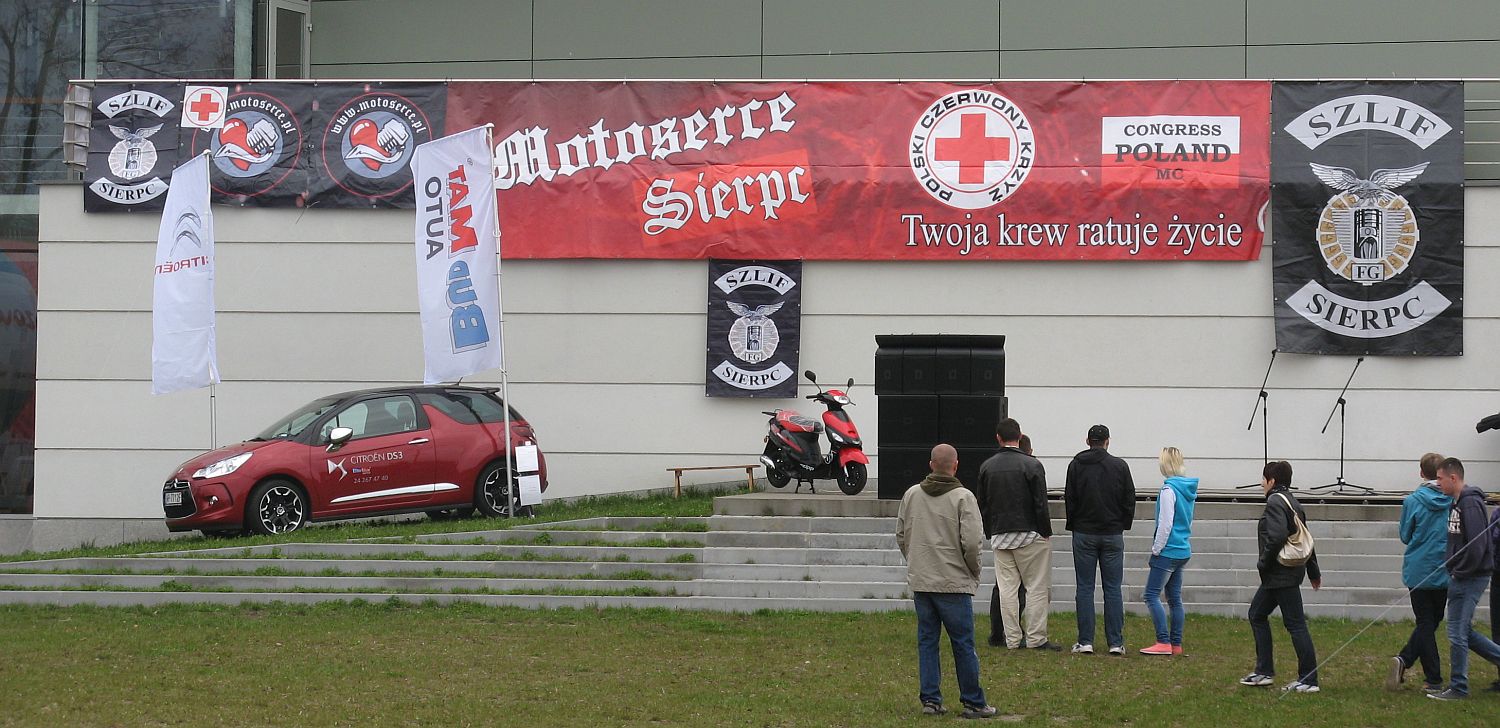 Motoserce 2013. Pocztek imprezy.