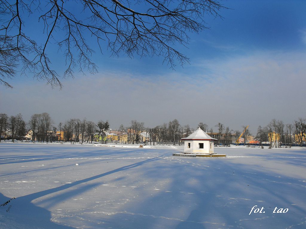 Jezirka zim. Wymarzone miejsce na lodowisko rekreacyjne, 19.12.2010 r.