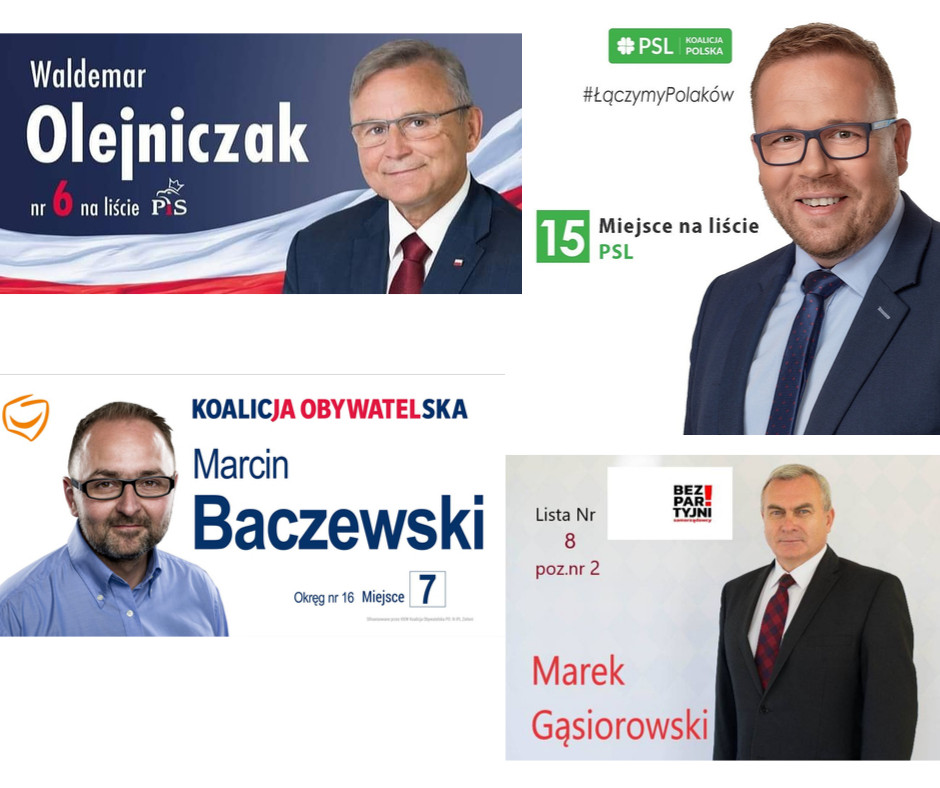 Wrd osb ubiegajcych si o mandat posa w wyborach do Parlamentu 13 padziernika 2019 r. nie zabrako sierpczan. Byli to Marcin Baczewski (KO), Marek Gsiorowski (KBiS), Waldemar Ryszard Olejniczak (PiS), Piotr ukasz Rzeszotarski (PSL).