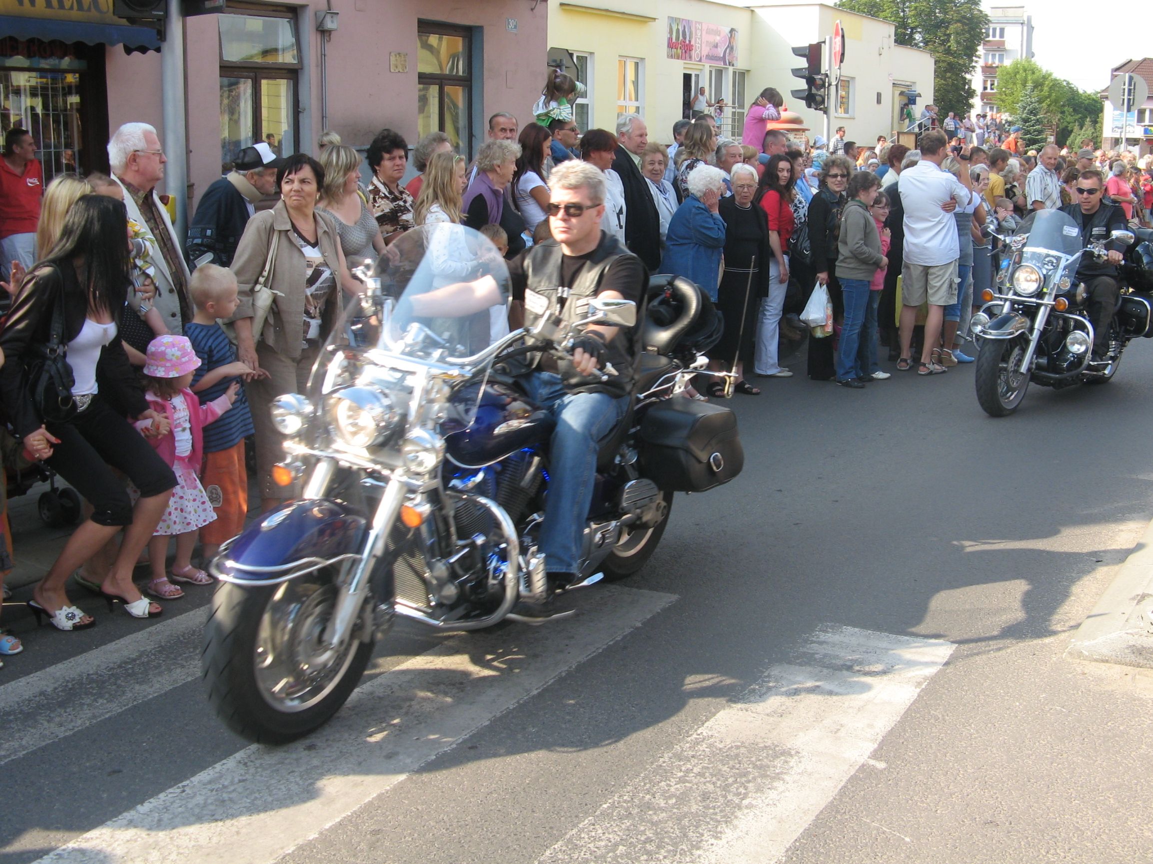 Korowd zakoczyli czonkowie Klubu Motocyklowego 