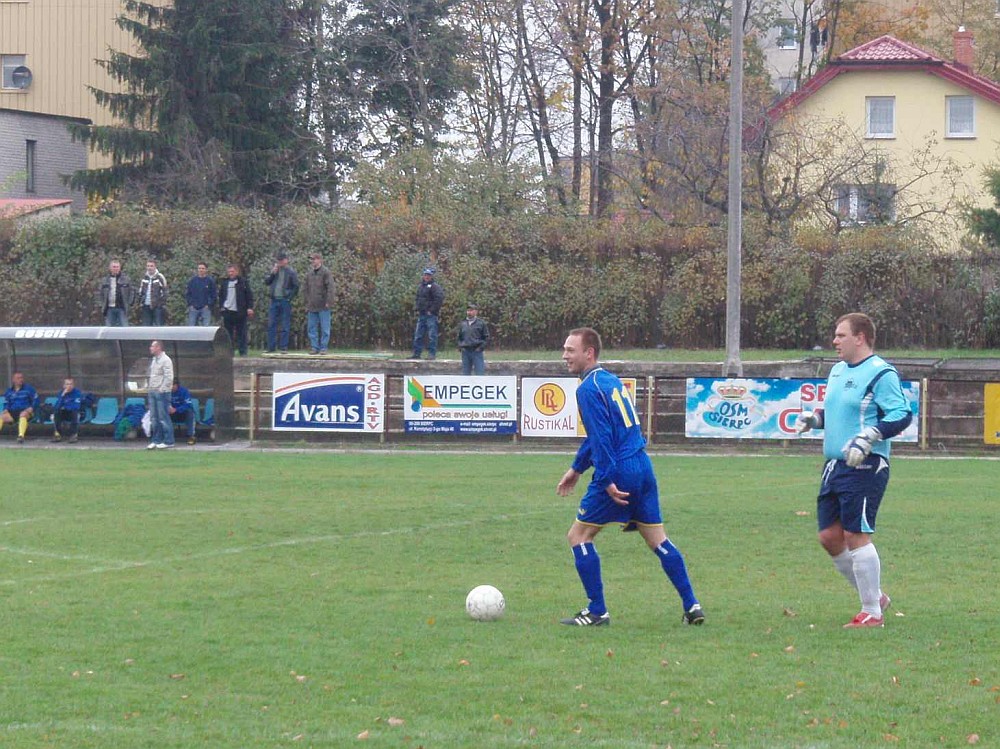 Micha Dzigielewski dwukrotnie pokona golkipera Zrywu