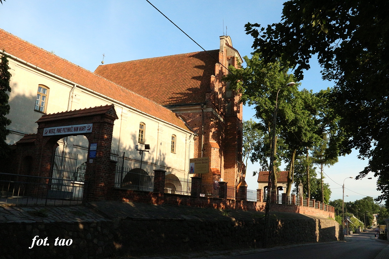 Klasztor w Sierpcu. Widok od strony pnocno-zachodniej,  20.06.2013 r.
