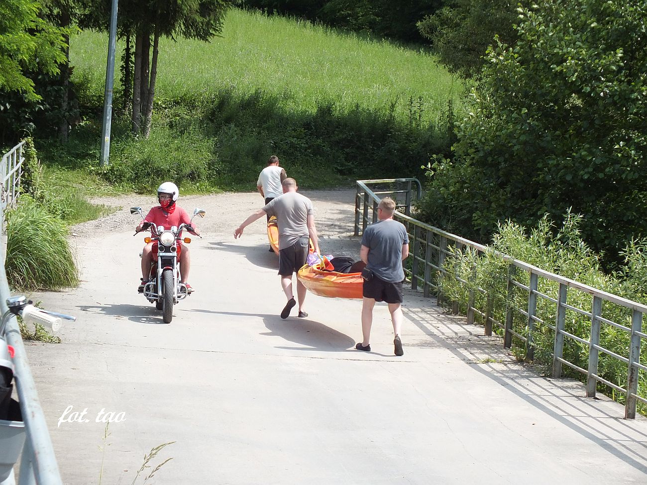 Obnoszenie grobli to czsta czynno na rzece Skrwie, czerwiec 2020 r.