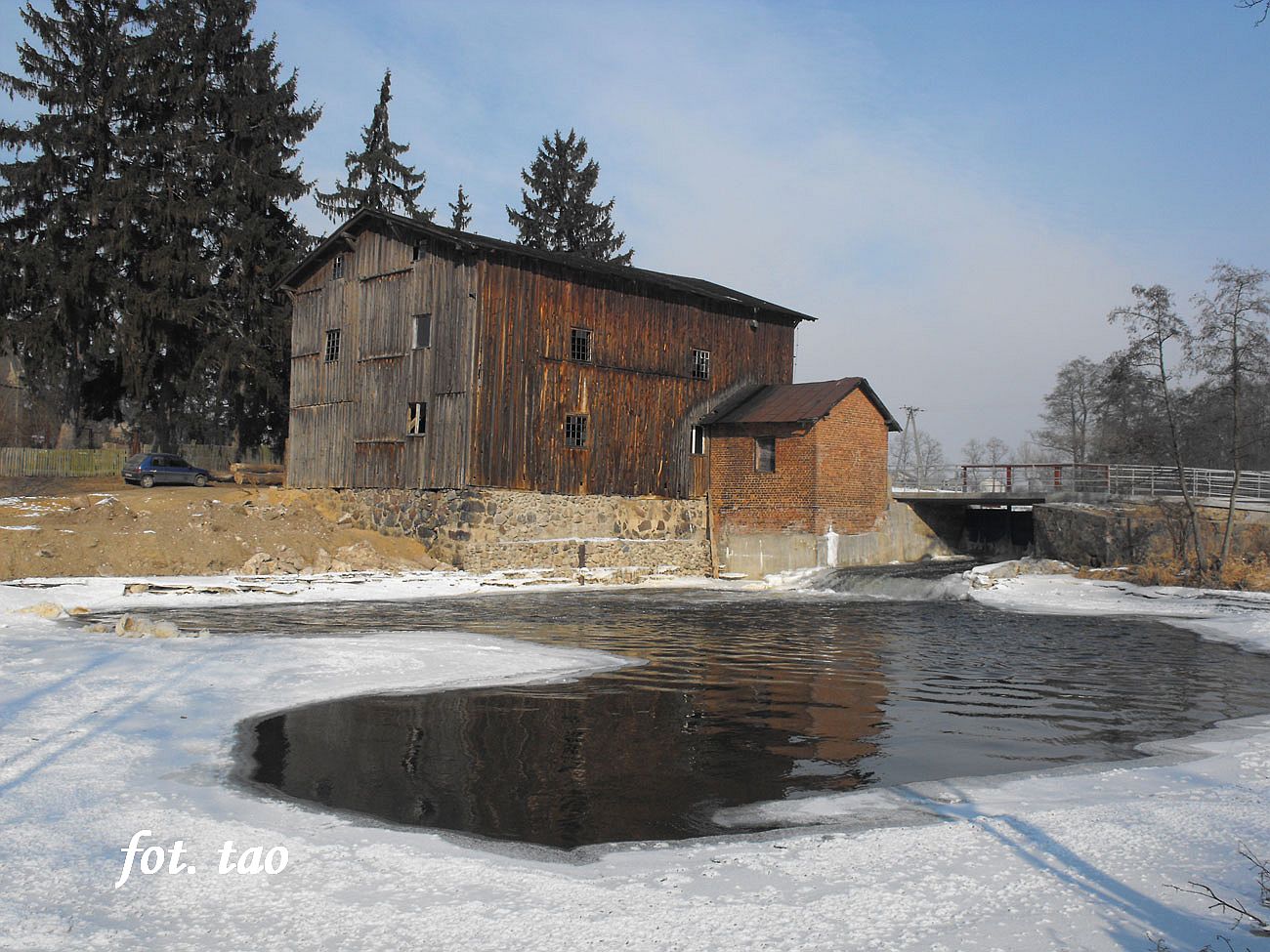 Myn w Choczniu w lutym 2012 r.