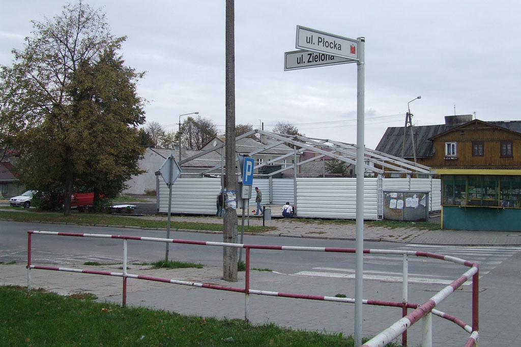 Ulica Zielona, 7.10.2006 r.