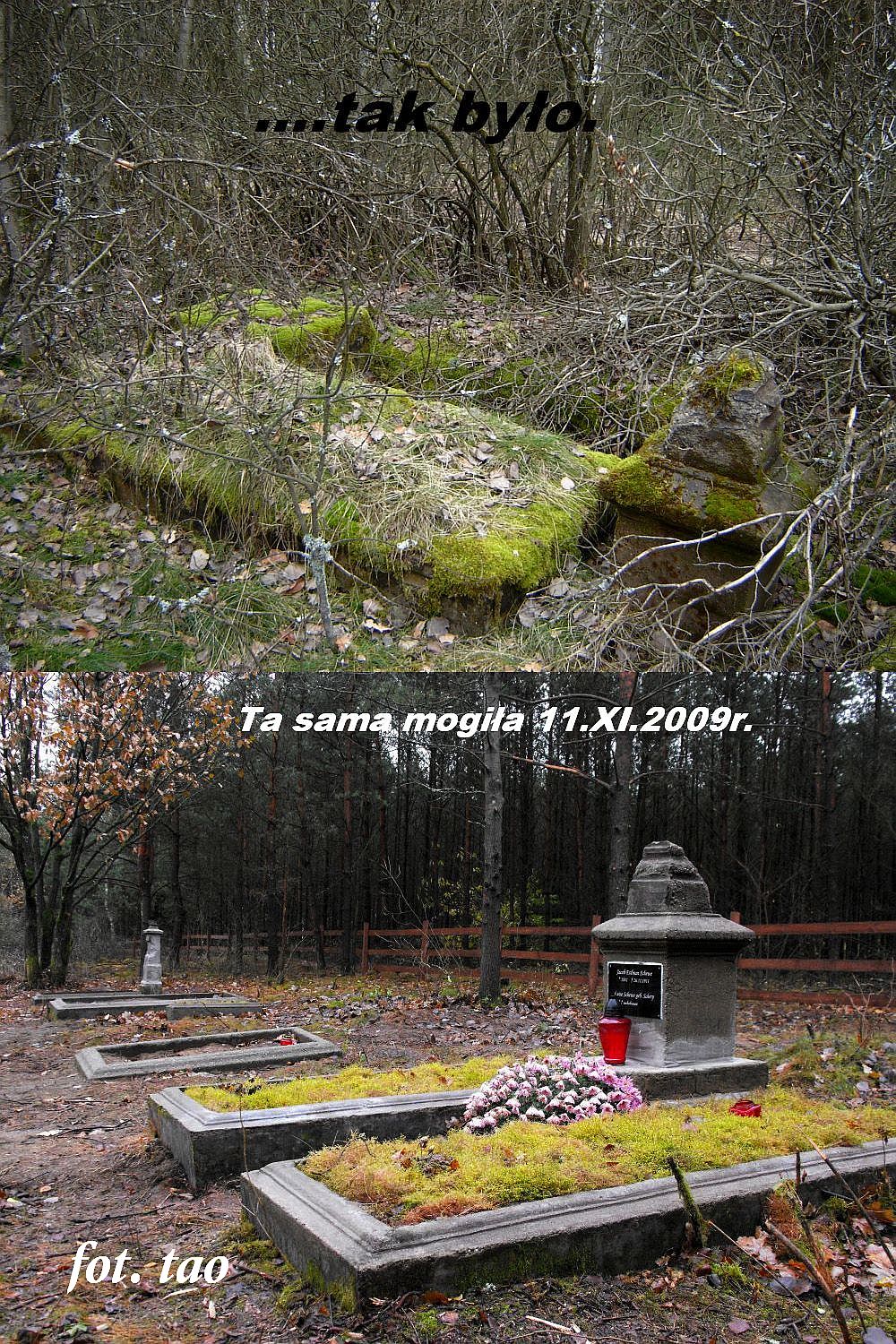 Cmentarz w Oswce k/Sierpca.