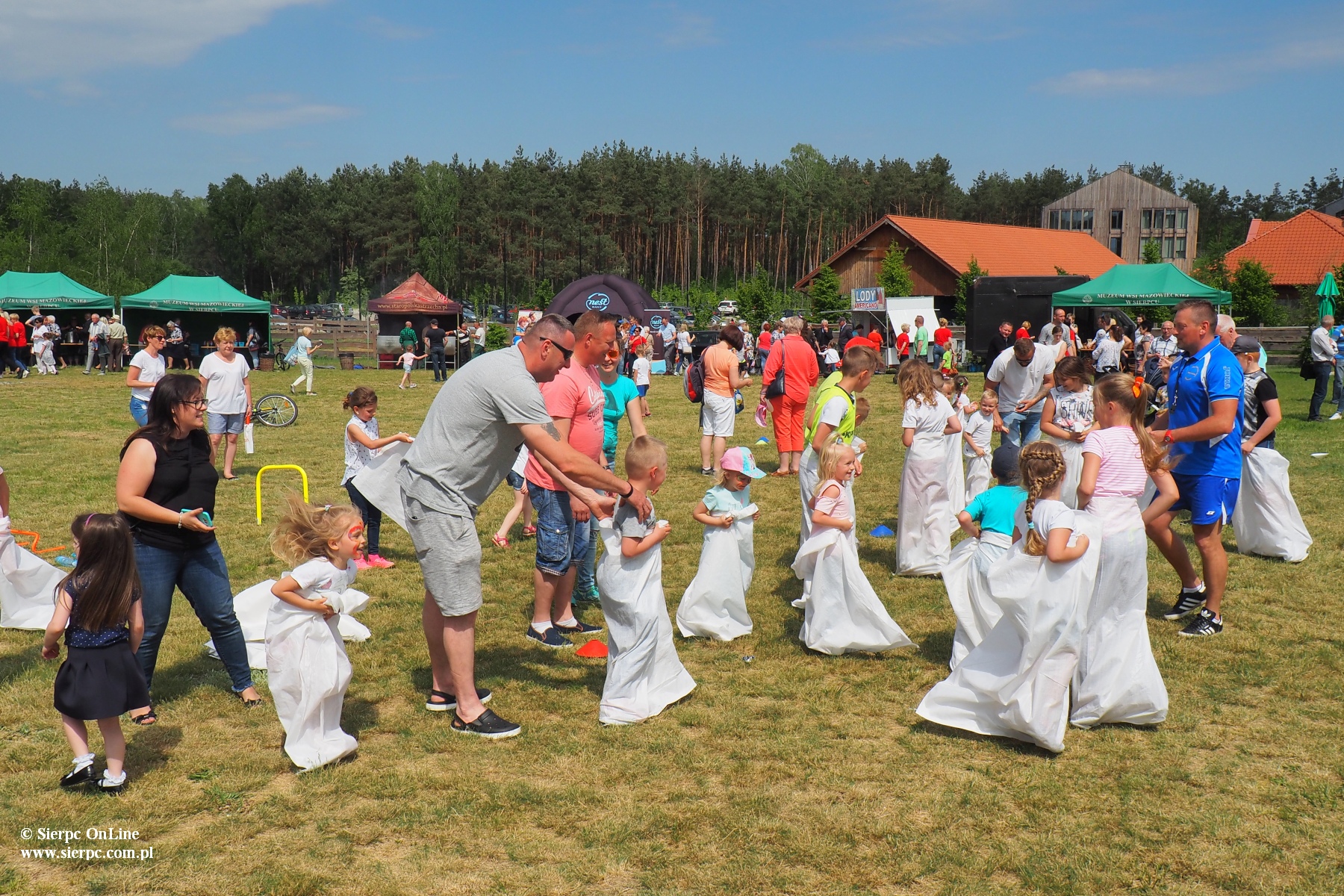 Piknik Rodzinny Miejskiego Przedszkola nr 3 w skansenie, 12.05.2018 r.