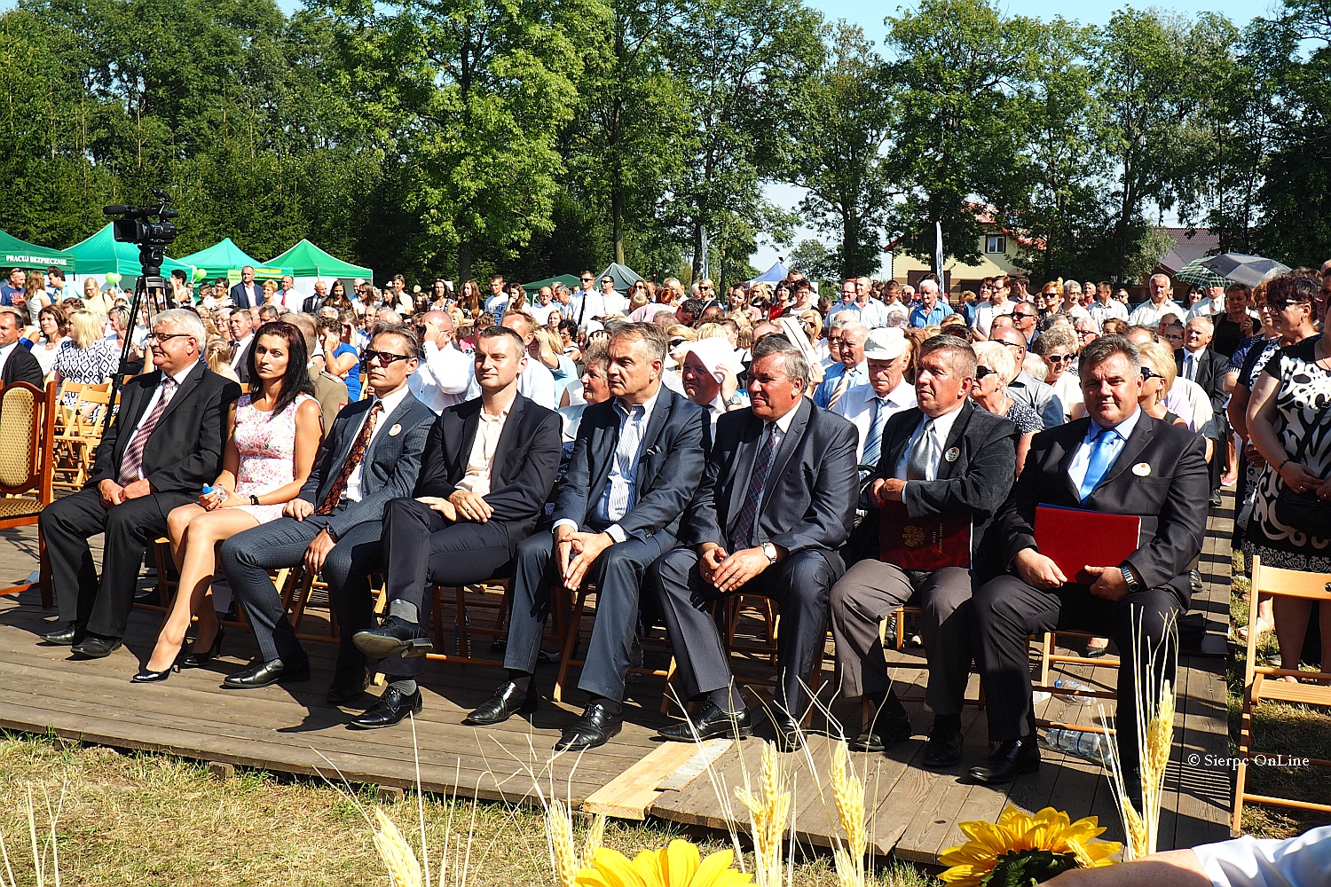 Na Doynkach obecne byy wadze wojewdzkie, powiatowe, miejskie i gminne, 30.08.2015 r.