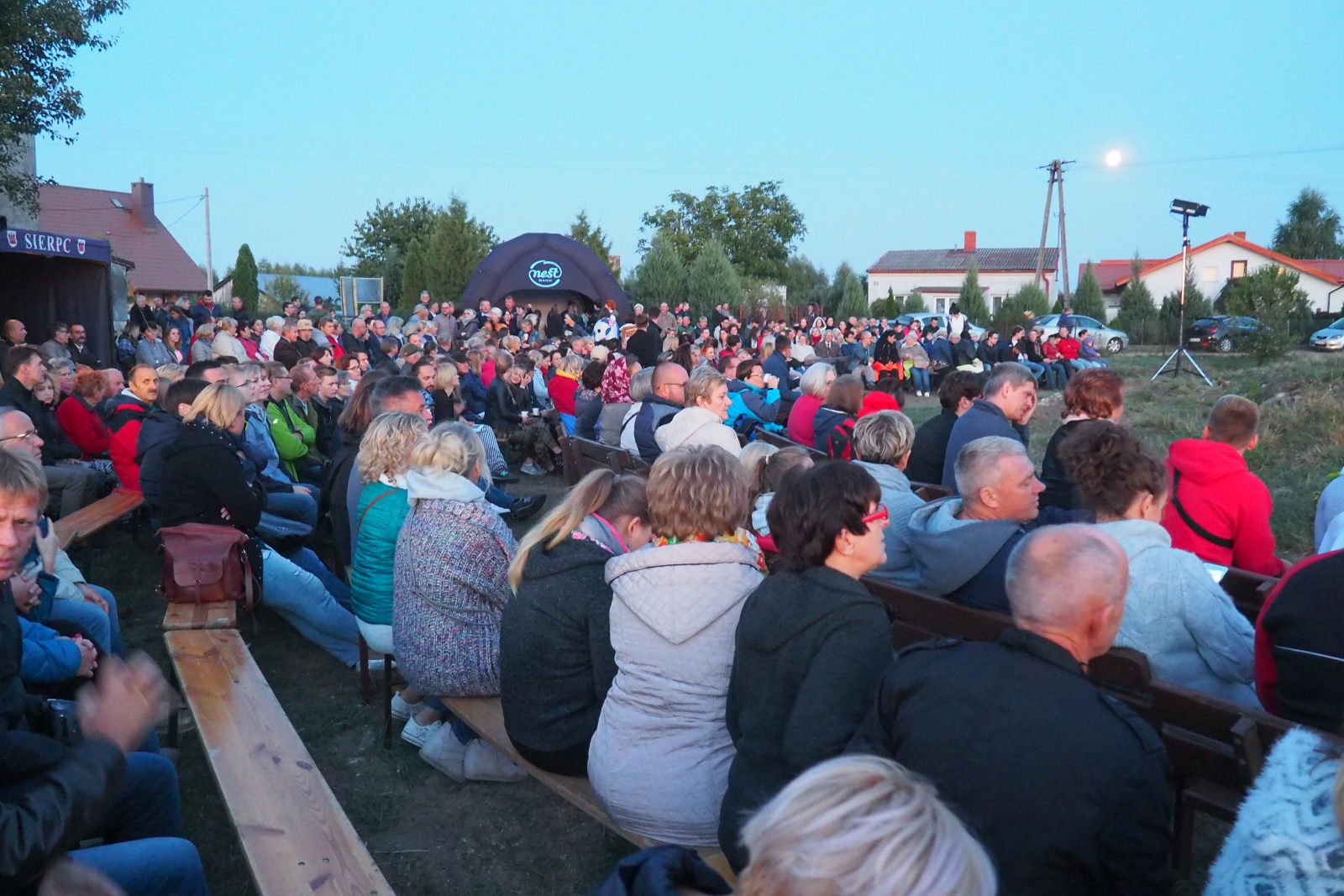 Licznie zgromadzona publiczno, 22.09.2018 r.