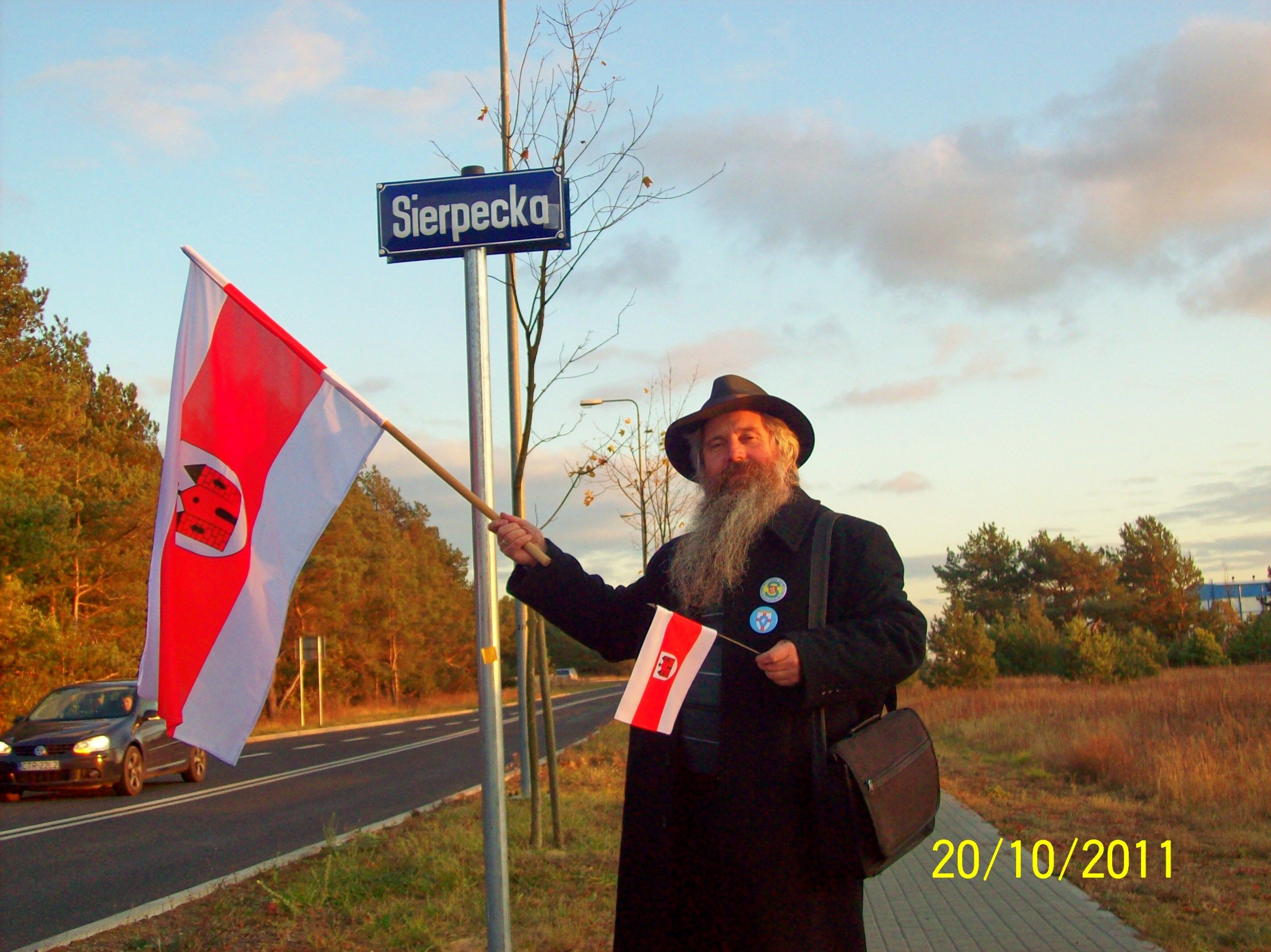 Pawe Bogdan Gsiorowski - prezes Konfraterni Sierpeckiej w Bydgoszczy, 20.10.2011 r.