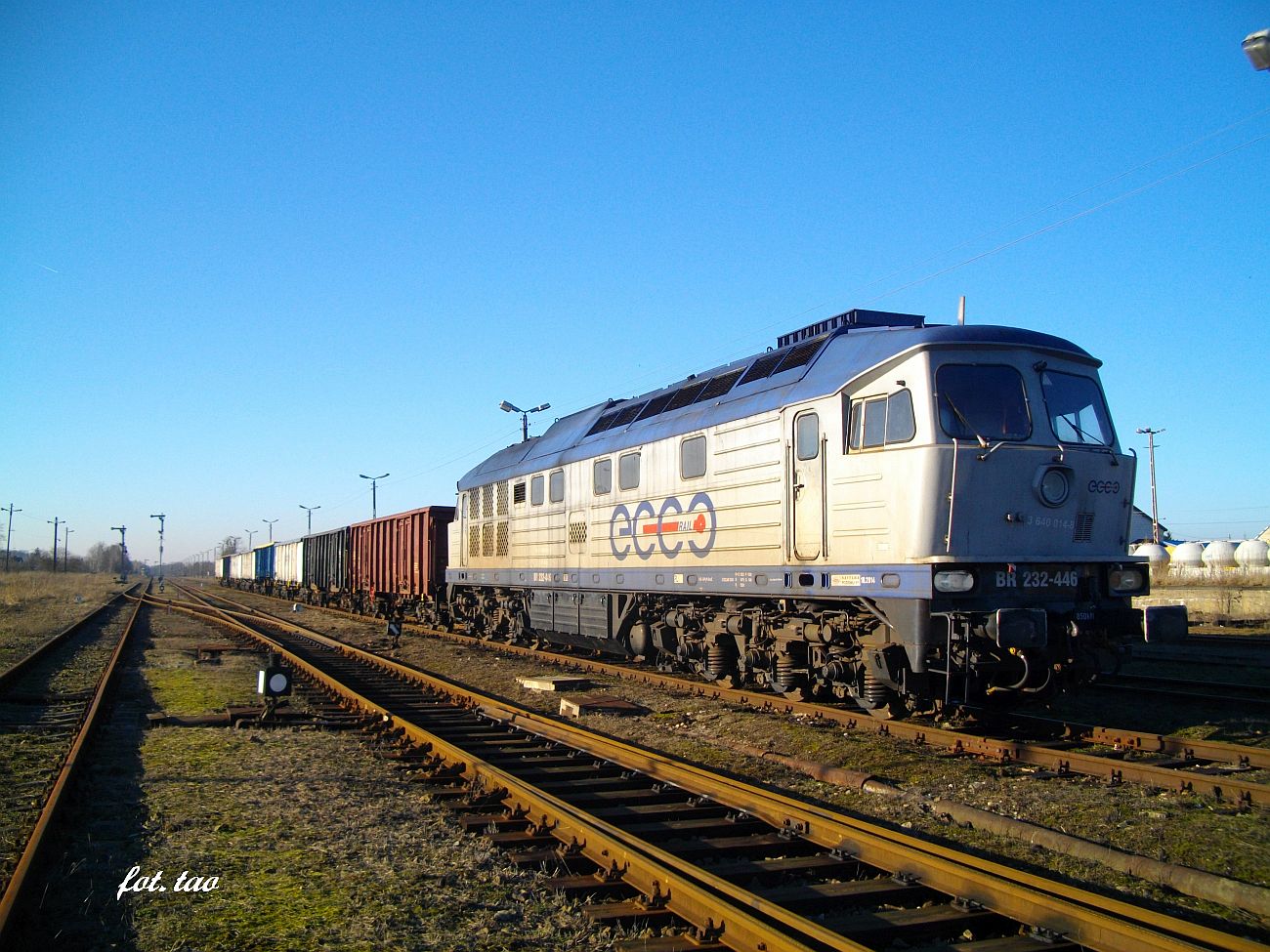 Stacja Sierpc. Kolejna lokomotywa produkcji ZSRR 