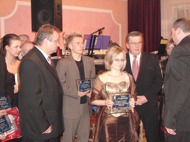 EWA CZAJKOWSKA-NAJLEPSZY  SPORTOWIEC ROKU 2005