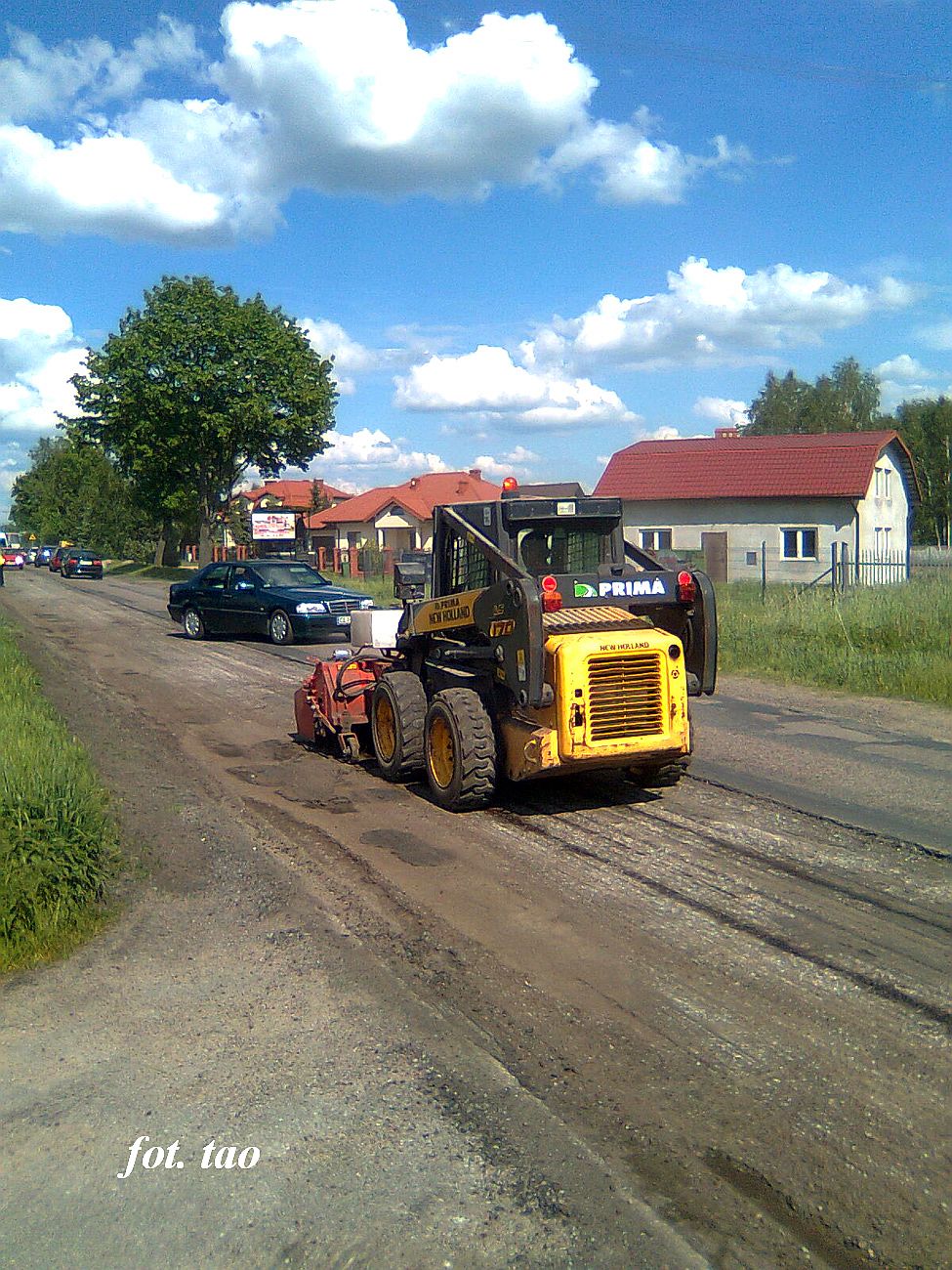 Remont ulicy Lipowej w Piaskach, 21.05.2013 r.
