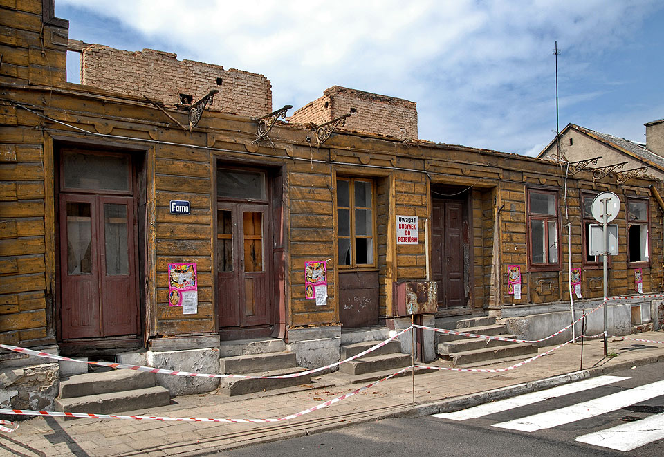 Budynek przy ulicy Farnej, 3.08.2008 r.