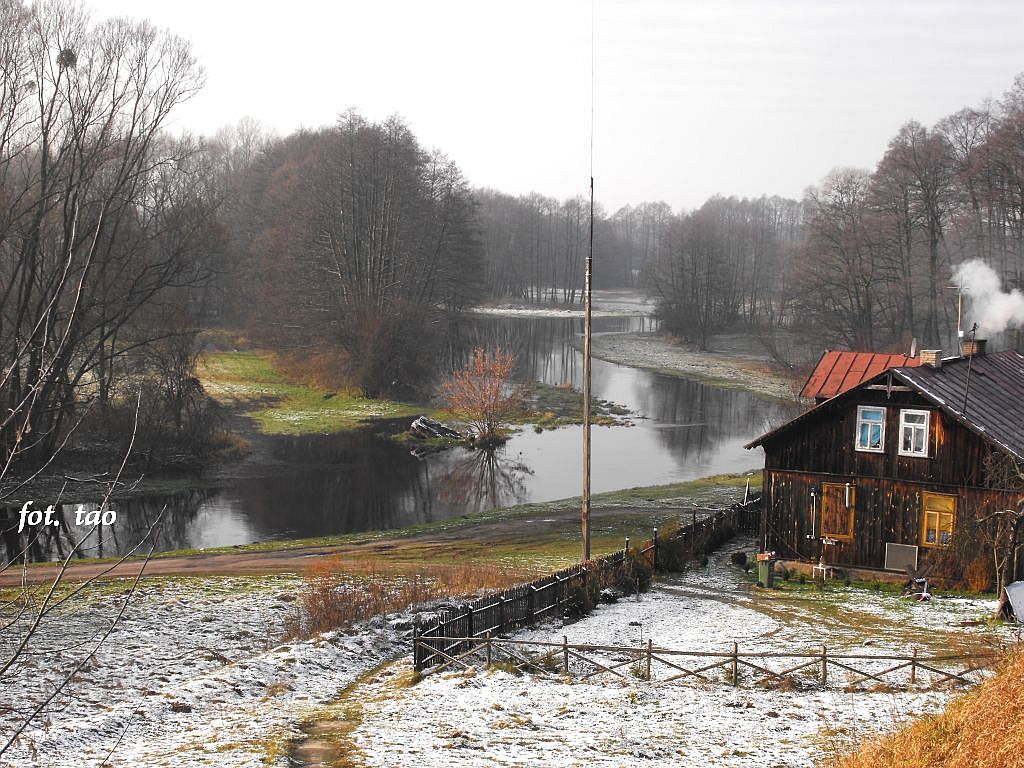 W kocowych dniach listopada Sierpienica kolejny raz pokazaa sw si, 26.11.2010 r.