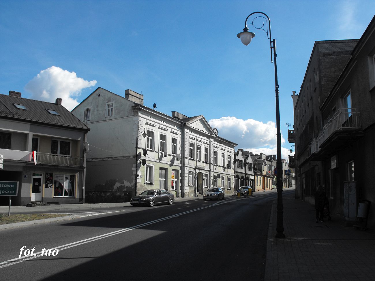 Ul. Pocka i zabytkowa zabudowa wielorodzinna, wrzesie 2018 r.