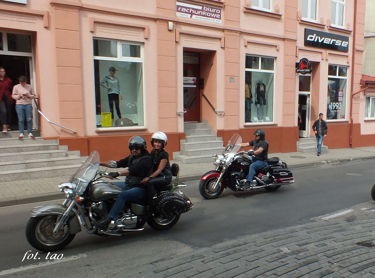 XX-lecie klubu Szlif Sierpc [XII Szlifowy Zlot Motocyklowy] Parada motocykli ulicami Sierpca, 28.08.2021 r.