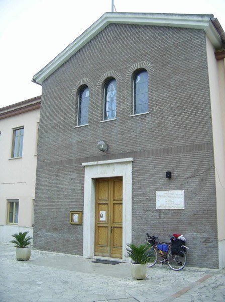 Klasztor w Santa Savera, 60 od Rzymu. Miejsce moich noclegw w czasie Wielkanocy.