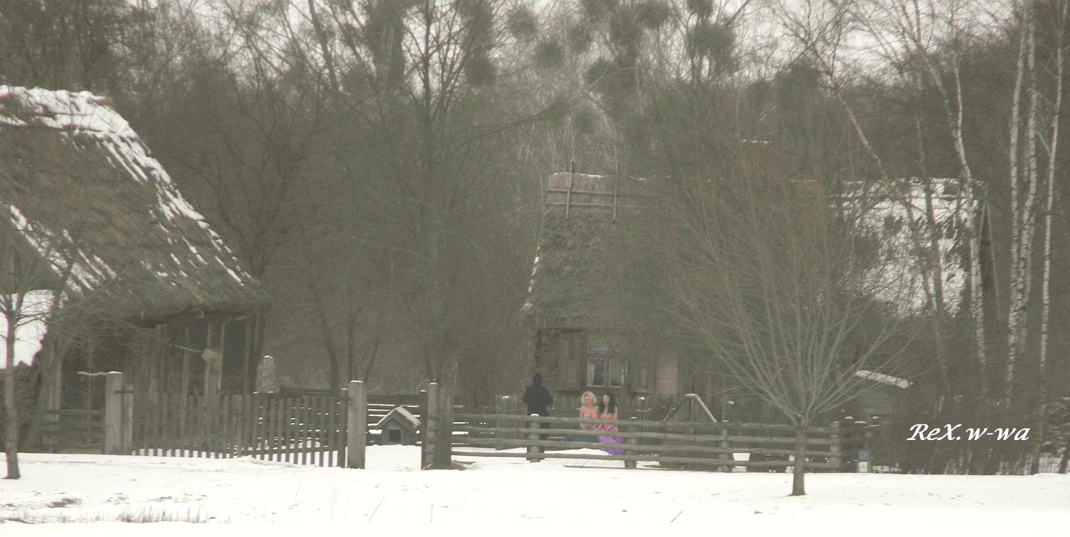 W poszukiwaniu wiosny i piknych widokw. Wiosny brak, a widoki przepikne. Niedziela w skansenie, 27.02.2011 r.