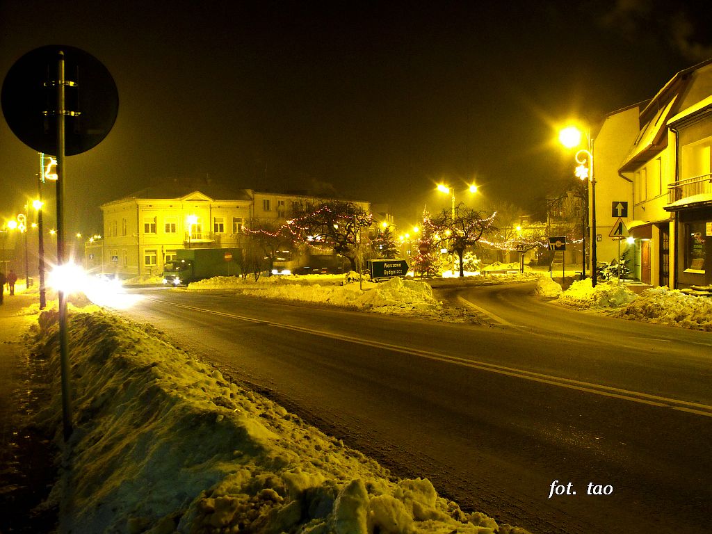 Widok na Plac Kardynaa Wyszyskiego, 15.01.2010 r.