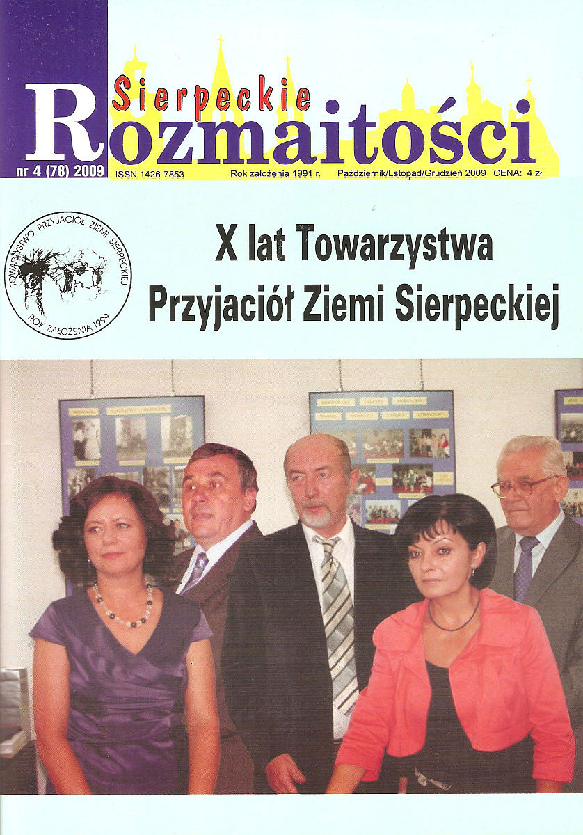 Sierpeckie Rozmaitoci, numer 4/2009.