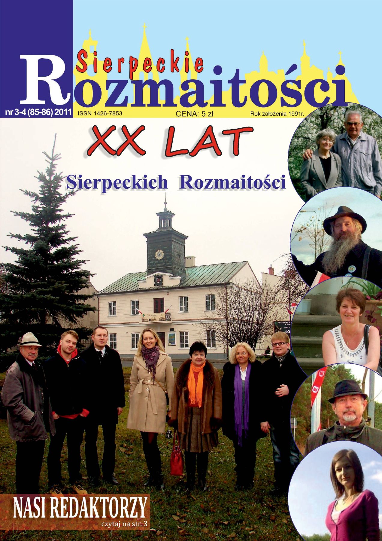Okadka jubileuszowego numeru 
