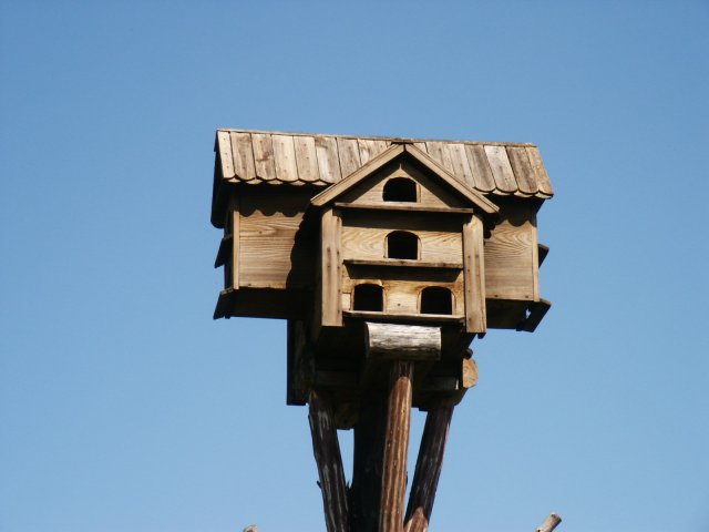 Luksusowy domek dla ptakw
