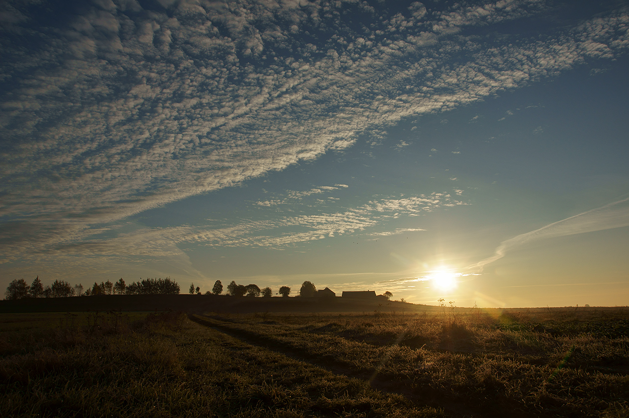 Poranek w Miobdzynie, 16.10.2011 r.