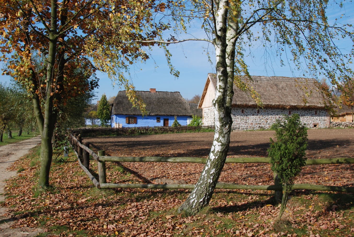 Jesie w skansenie, padziernik 2016 r.