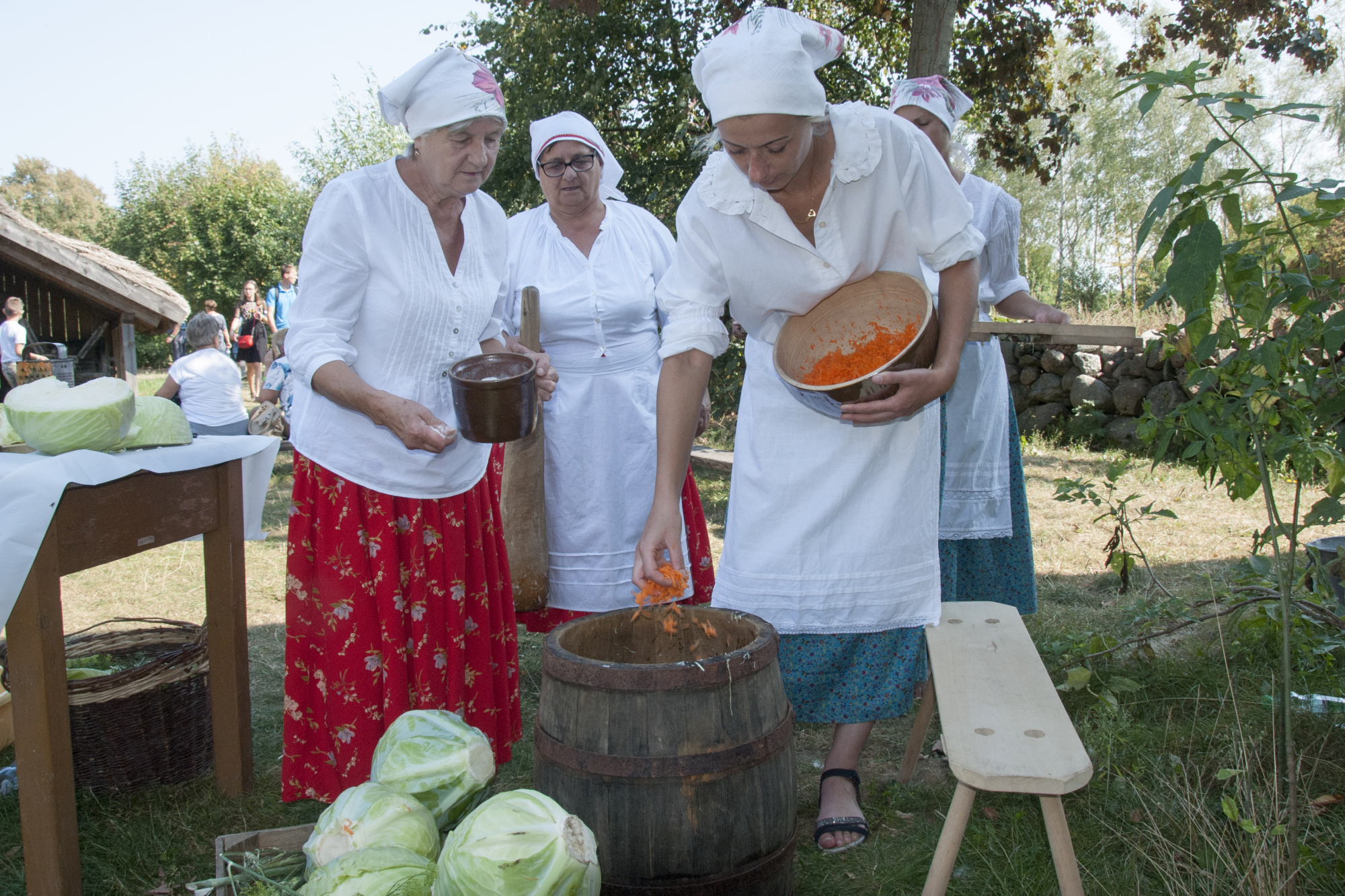 Wykopki w skansenie, 1.09.2019 r.