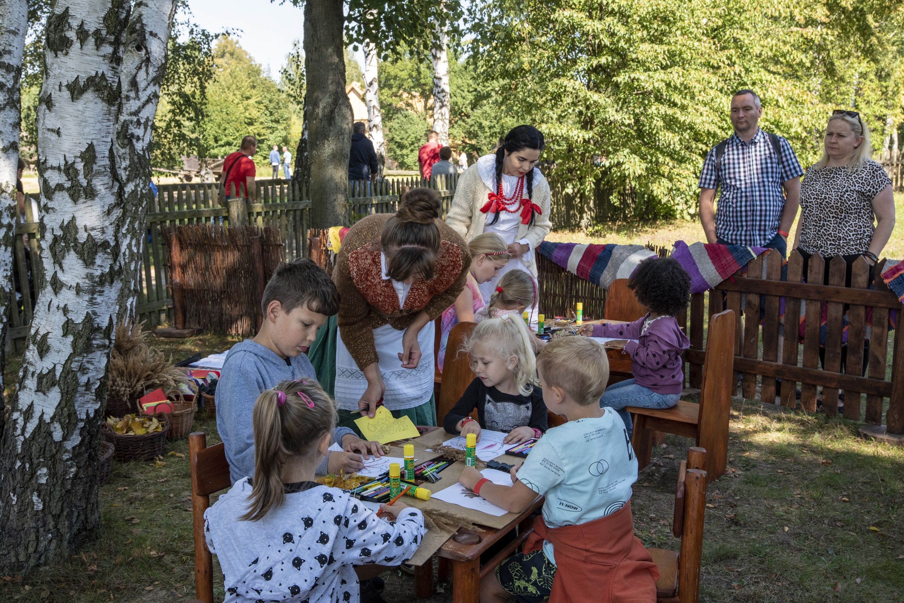 Wykopki w skansenie, 4.09.2022 r.