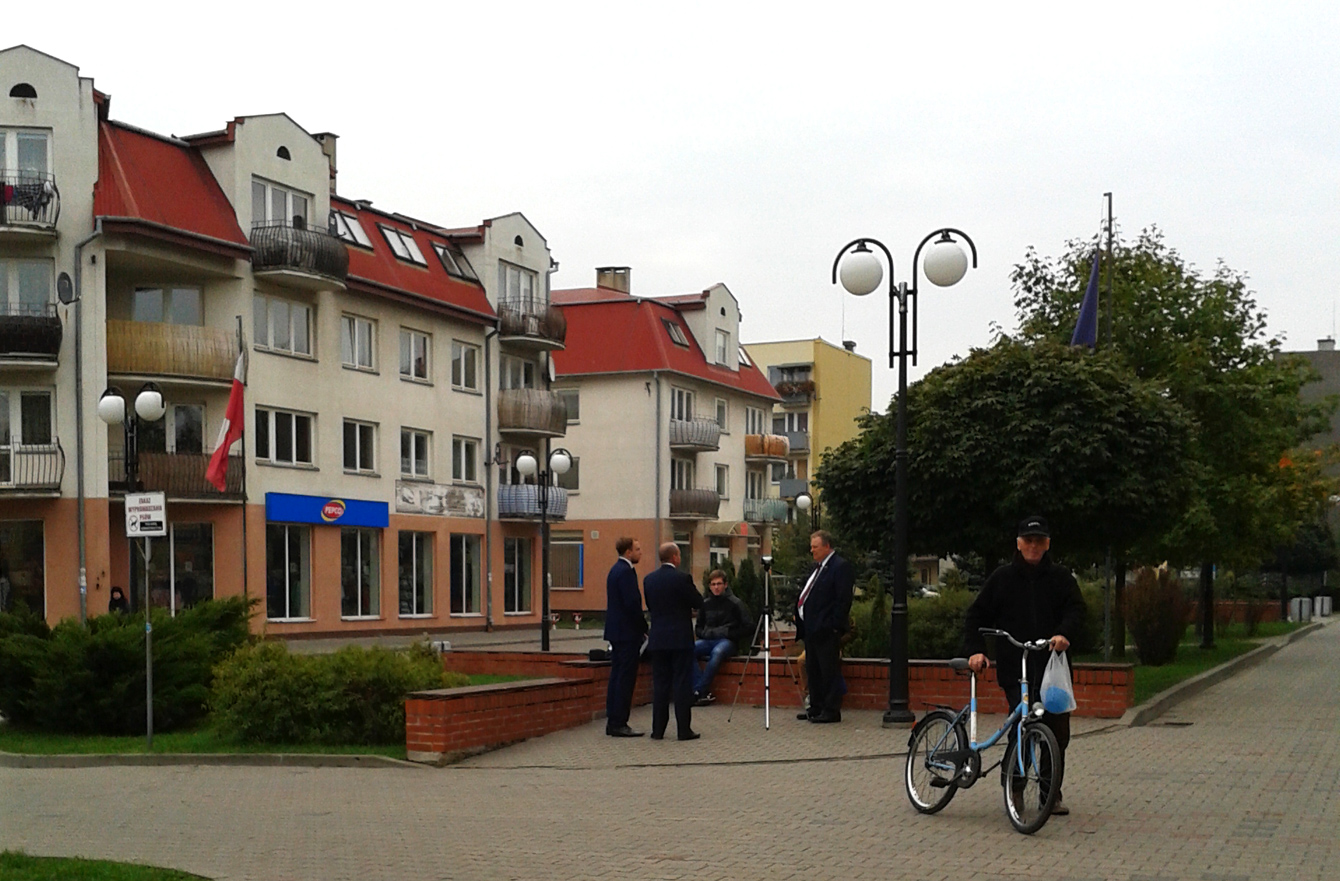 Plac Europejski to wymarzone miejsce na spotkania biznesu lub polityki, 14.10.2015 r.